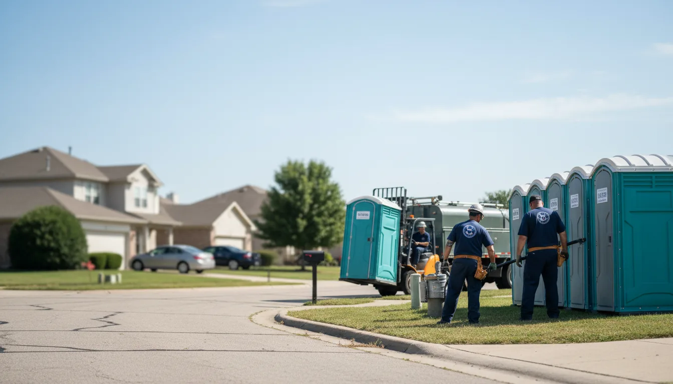 Porta Potty Rental in Closplint, KY near me